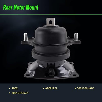 Engine Motor Mount Compatible with 08-10 Odyssey 3.5L EXL or Touring - size: 2008-2010 Odyssey 3.5L EX-L 3IN1