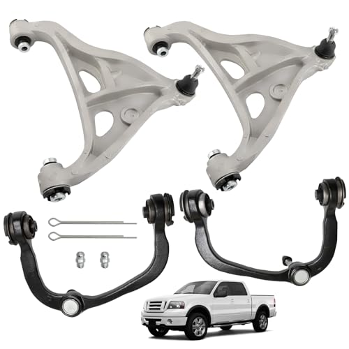 maXpeedingrods 4PC Front Upper Lower Control Arm Kit for Ford F-150 04-08 - size: 4PCS