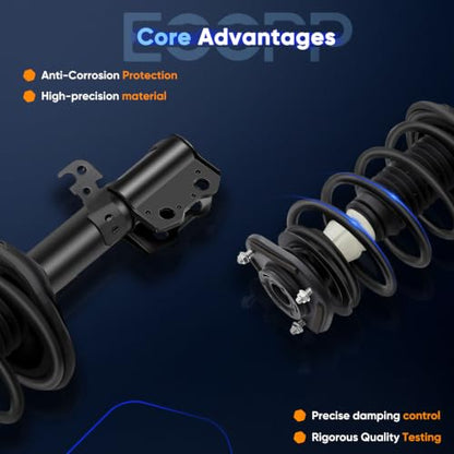 ECCPP Struts Complete Struts Spring for 2003-2008 for Toyota Corolla - size: 172115 171373L