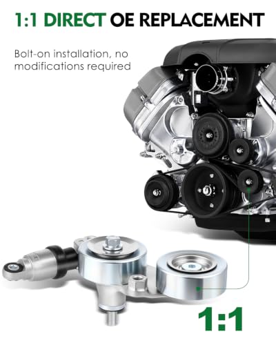 Belt Tensioner with Pulley for:-Honda Odyssey Pilot 2005-2011 3.5L - size: 39092