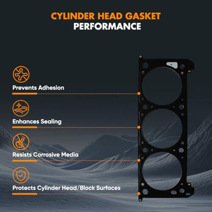 ECCPP Head Gasket Set Fit for Chevrolet for Malibu/Impala 2006-2011
