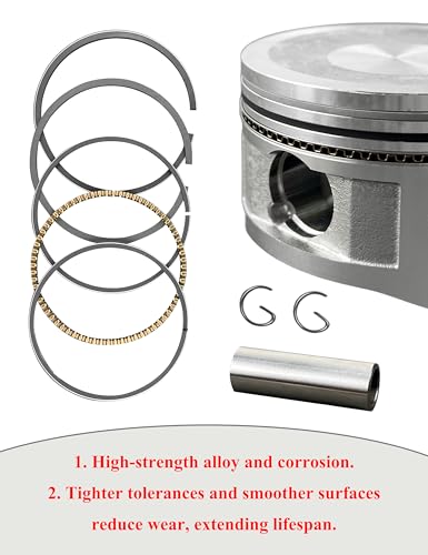 YAMAKATO 68mm Piston Kit 0.570 for Honda 196cc GX200