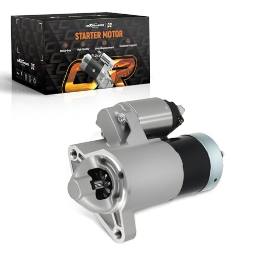 maXpeedingrods 17882N Starter Motor for Jeep Liberty 2003 2004 2005, V6 3.7L, 12V 1.2KW 10 Teeth Clockwise, Replace# 56041641AF, 56041641AG, M1T86884 - style: 17882N