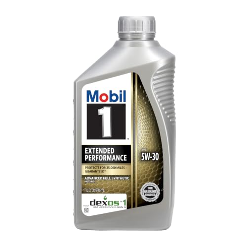 Mobil 1 Extended Performance Full Synthetic Motor Oil 5W-30, 1 QT (6 Pack) - size: 1 Quart (Pack of 6)