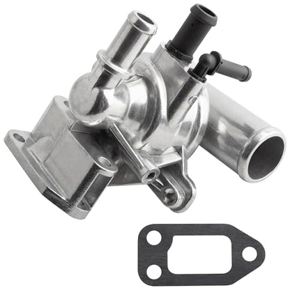 BOXI 902-3042 Engine Coolant Thermostat Housing Assembly Fits for Jeep Liberty 2005-2006 / Replaces 9023042 943176 5142601AA