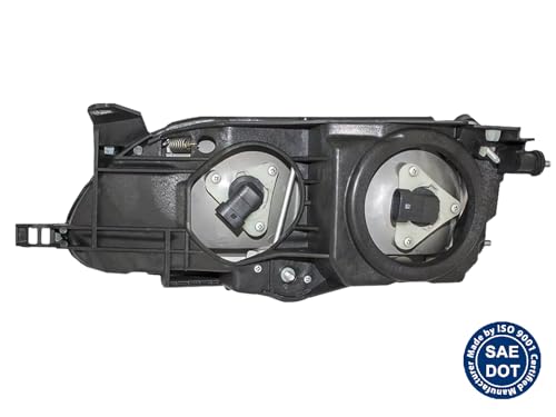 APA Replacement Head Lamp 1993 1994 1995 1996 1997 Corolla with Bulb Passenger Right Side TO2503107 - color: 1993-1997 Corolla Passenger Side