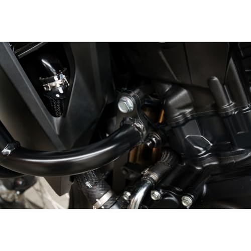Tusk Crash Bars – Black Engine Guards and Protection for Adventure and Touring Motorcycles - Compatible with Honda Transalp XL750 2025