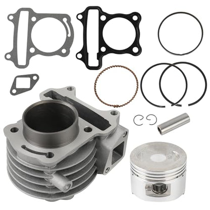 ECCPP 80cc BIG BORE Cylinder Piston Ring Gasket Top End Rebuild Kit 139QMB - size: 79CC-139QMB
