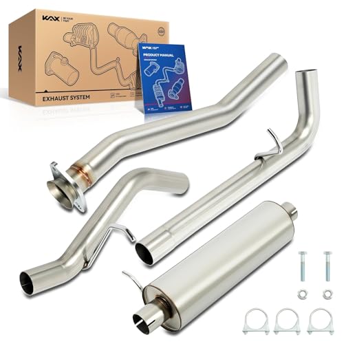 KAX Cat Back Exhaust System for 2011-2014 Ford F-250 Super Duty V8 6.7T - size: 2011-2014 Ford F-250/F-350 Super Duty V8 6.7T