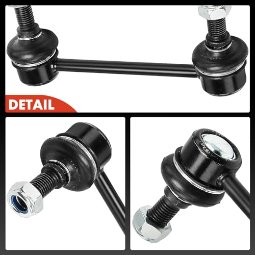 A-Premium Rear Sway Bar Link Stabilizer Bar Link, Compatible with Kia