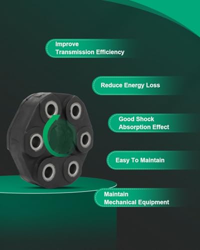 SCITOO Driveshaft Drive Shaft Coupler Flex Joint Shaft Coupling - size: Outer Diameter: 110 mm, 935-101