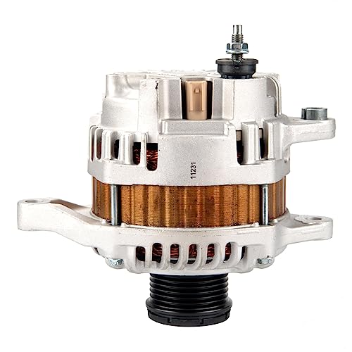 Alternator,Automotive Replacement Alternator Fit for 200 11-13 2.4L,Sebring 07-10 2.4L,Avenger 08-13 2.4L,Caliber 07-09,Compass/Patriot 07-16,Auto Replace 11231N, 4801323AB, 04801323AB - style: 11231N