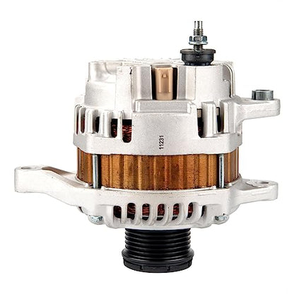 Alternator,Automotive Replacement Alternator Fit for 200 11-13 2.4L,Sebring 07-10 2.4L,Avenger 08-13 2.4L,Caliber 07-09,Compass/Patriot 07-16,Auto Replace 11231N, 4801323AB, 04801323AB - style: 11231N