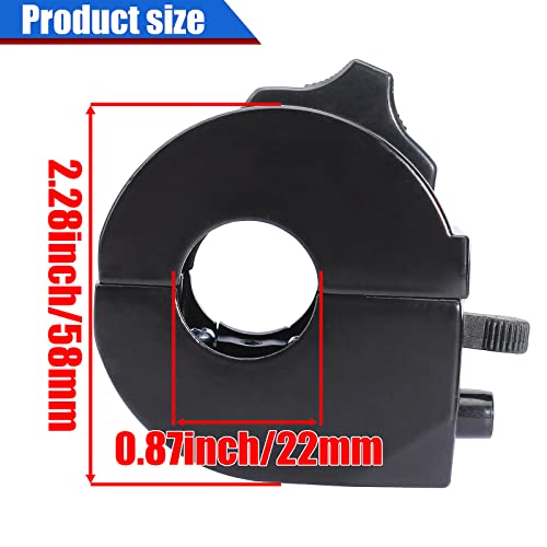 Control Turn Signal Horn Light Low High Beam Left Switch for Dirt Bike ATV Suzuki Yamaha Kawasaki Kymco Polaris Universal 520 450 530 500 wr wrf xr 600 650 dr drz 7/8inch Handlebar