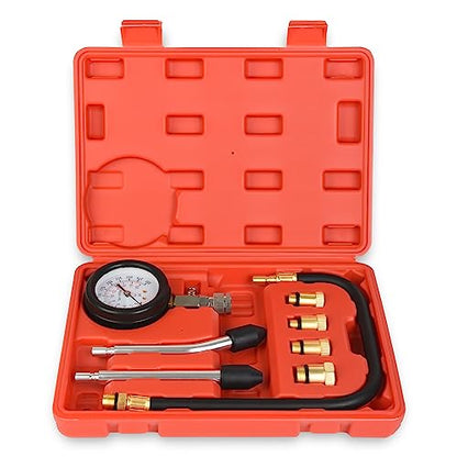 Petrol Engine Cylinder Compression Tester 0-300PSI for Testing Motorcycle Car Outboard Motor Chainsaw Snowmobile