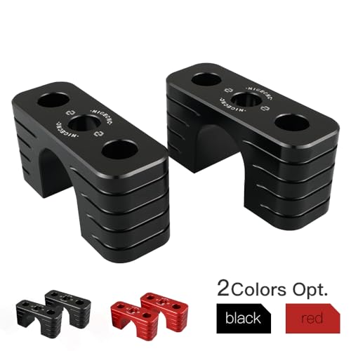NICECNC Rear Sway Bar Bracket Compatible with CAN AM Maverick X3 900 R RR Max R 2017-2022 RR Aluminum Replacement for 706002303, Black - color: Black