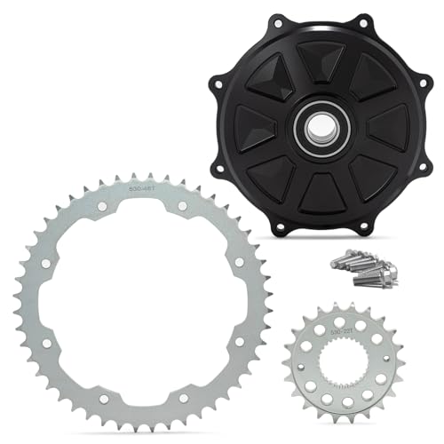 TOFR Belt Drive to Chain Drive Conversion Kit for Harley Touring 2009-UP - size: 22T+48T