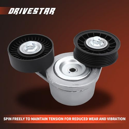 39120 Belt Tensioner Assembly w/2x Pulley for Dodge Ram 1500