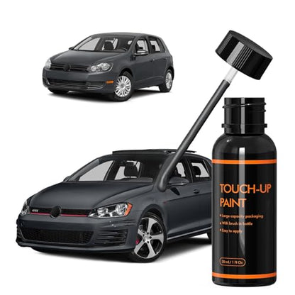 Touch Up Paint for Car Compatible with Mostly Volkswagen Models (LA9W Carbon Steel) - color: LA9W Carbon Steel