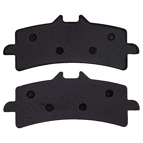 NICHE Front Rear Brake Pad Set for Suzuki 69100-47820 Organic - size: Organic