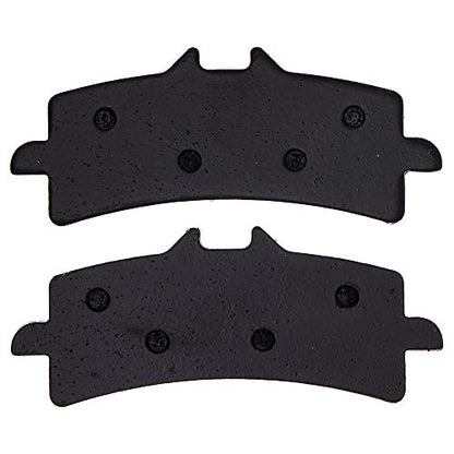 NICHE Front Rear Brake Pad Set for Suzuki 69100-47820 Organic - size: Organic
