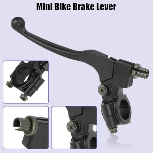 Mini Bike Throttle Assembly Brake Lever Kit for CT200U CT100U - color: Black
