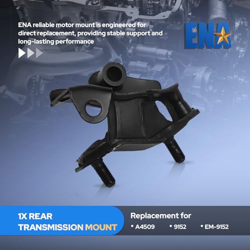 ENA Engine Motor and Trans Mount Set of 6 Compatible with Honda 2003 2004 2005 2006 2007 Accord 2.4L Automatic Trans Replacement for A4526HY A4517 A4516 A4510 A4509 A4542