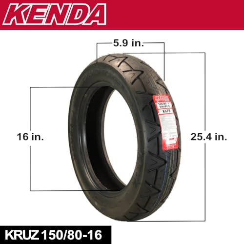 Kenda Kruz K673F 150/80-16 Front Motorcycle Tire - size: 150/80-16 71H