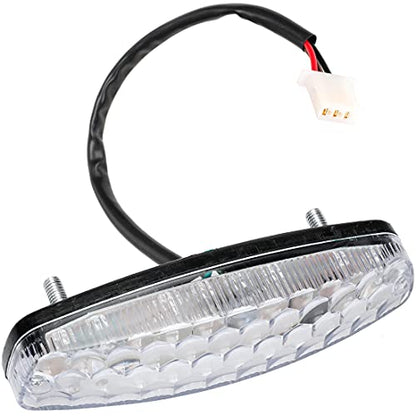 FVRITO 12V Front Head Light Lamp and Rear Brake Tail light for 50cc 70cc 90cc 110cc 125cc Taotao 110B Coolster 3050C Vitacci HAWK Peace Roketa Sunl BMS RPS Raider 6 ICEbear Chinese Quad ATV 4 Wheeler