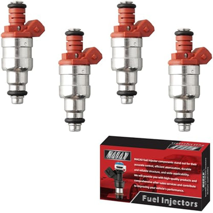 Set of 4 Fuel Injectors 53007232AB FJ714 Replacement - size: FJ714