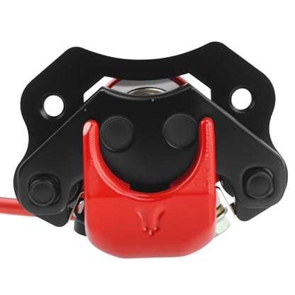 PRO BAT Mini ATV Hydraulic Disc Brake Kit - color: Red