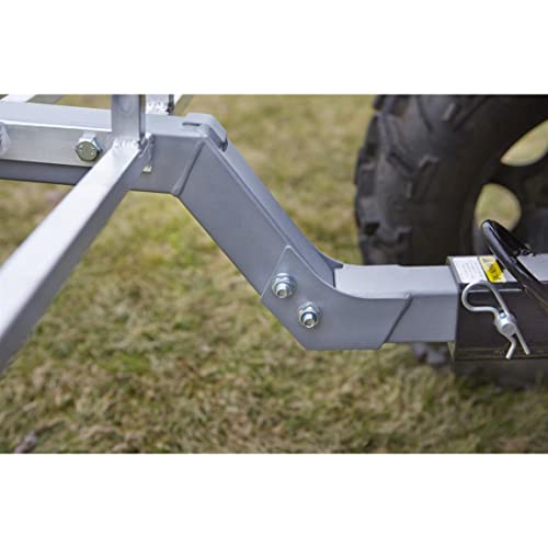 Guide Gear Small ATV UTV Utility Trailer, Hitch Cargo Carrier, Truck Camping, Aluminum