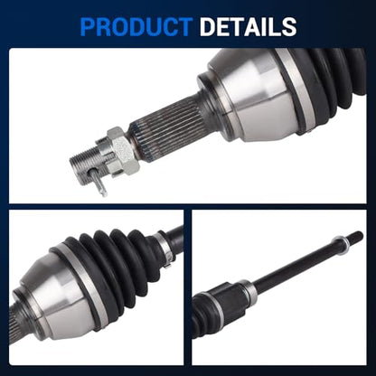Autoround 666431 Front CV Axle Fits Nissan Altima 2013-2018 L4 2.5L - size: Front Passenger Side