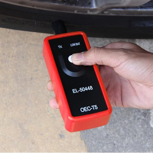 EL-50448 TPMS Relearn Tool for Car Tire Sensor (Red) - color: Red