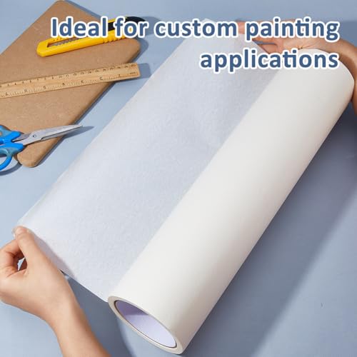 SUPERFINDINGS Masking Tape Tracing Frisket for Artists Painting - size: 20x0.4m