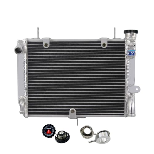 Aluminum Racing Cooling Radiator for 1999-2002 2000 2001 Yamaha YZF R6 R6, Full Performance Aluminium Motorcycle Radiators, Automotive Replacement Radiator