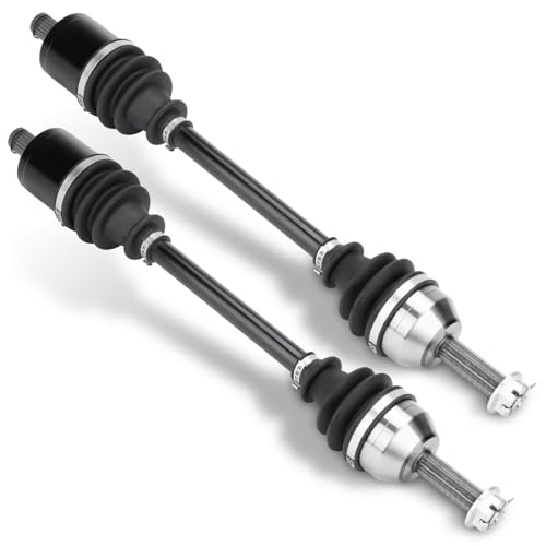 CV Axle Front Assembly (Pair) for Polairs Ranger 400 2012-2014, Ranger 400 HO 2010 2011, Ranger 500 EFI/CREW 2011-2013, Ranger 800 EFI/EPS Midsize 2013 2014, Left/Right Drive Half Shaft for 1332690 - size: 2 * front