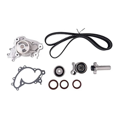 KAX Timing Belt Kit with Water Pump for 1995-2004 Toyota Avalon - size: TCKWP257