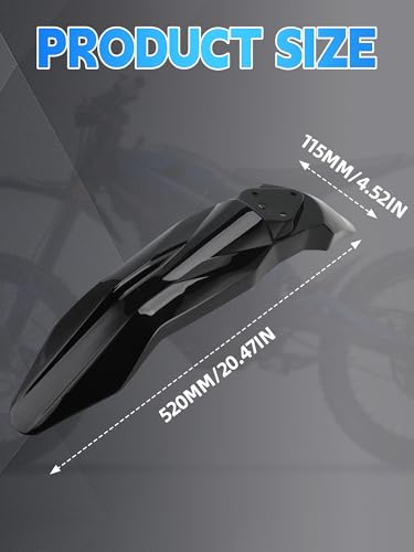 Front Fender for Talaria Sting MX3 R MX4 MX5 Pro-Black - color: Black-3