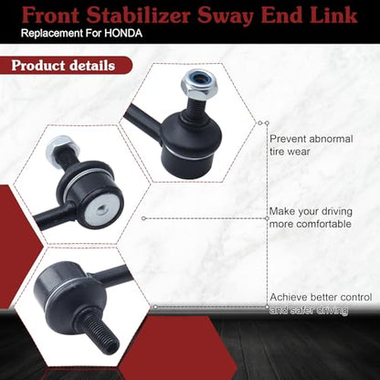 2* K80369 K80370 Rear Sway Bar Link - Restore Rear Stability - color: 1*K80369 1*K80370, size: Sway Bar Link
