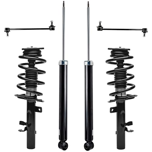 Detroit Axle - Front 6pc Struts Kit for 2014-2019 Ford Escape - size: 6AQS47028/Shock Kit