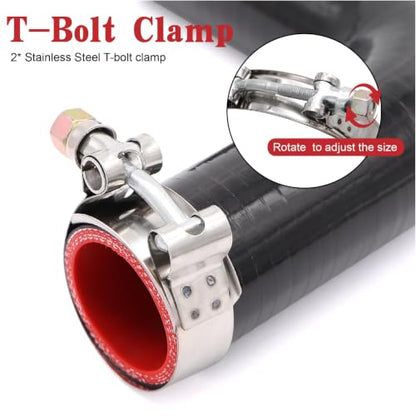90 Degree Elbow Coupler Silicone Hose 4-Ply ID 1.5-inch(38mm) - size: 1.5 Inch