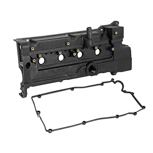 Engine Valve Cover with Gasket Plastic for 2006 2007 2008 2009 2010 2011 Hyundai Accent Kia Rio 1.6L [264-990][22441-26801][2241026855]