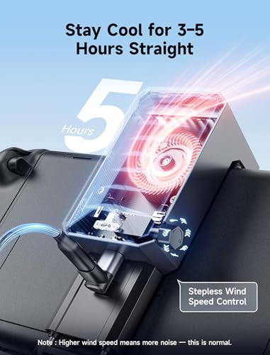 JSAUX Cooling Fan for Switch 2 (2025), Cool Down Accessories for Switch 2