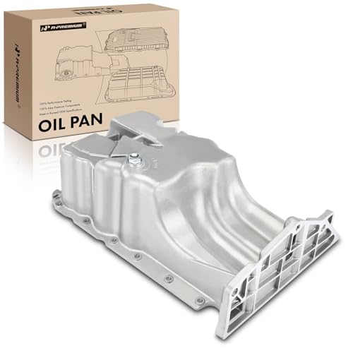 A-Premium Engine Oil Pan Sump with Drain Plug
