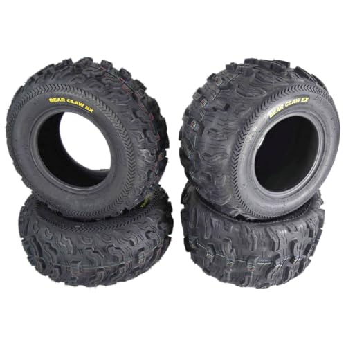 Kenda Bearclaw EX K573-22x8-10 Front & 22x11-10 Rear ATV/UTV Tires (4 pk) - size: 22x8-10;22x11-10 (4 Pack)