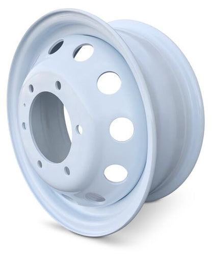 OEM Replacement 16x6 Steel Dually Wheel 6x180 Bolt Pattern White Finish Rim for 2015-2024 Ford Transit 350 – Direct Bolt-On Fit - size: 16x6 inch - Transit 350 Dually