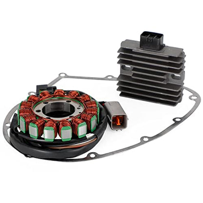 MAD HORNETS Magneto Stator Rectifier Gasket Set For Kawasaki VN900 Vulcan 900 VN 900 2006-2023