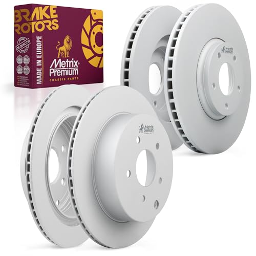 Metrix Premium Chassis Parts 320 & 308mm F/R Brake Rotor Kit Fits FX35 - size: 96312MT