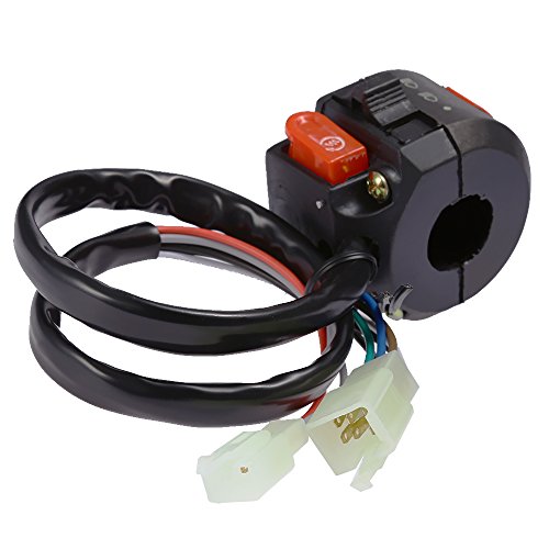 Anxingo Left Handlebar Start ATV Kill Light Starter Switch Fit for 50cc 70cc 90cc 110cc 125cc Chinese Taotao Sunl Roketa